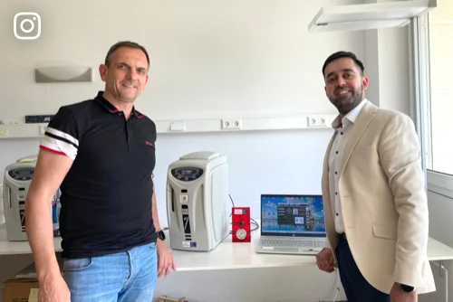 Eigener Wasserstoff produziert